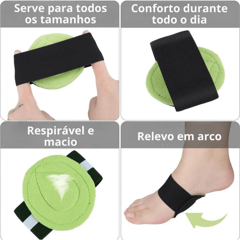 Faixa de Suporte para Arco do Pé Pedivit | Alívio imediato da dor