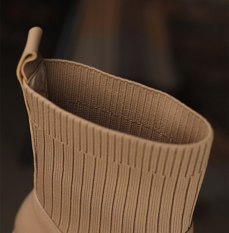 Bota Feminina Texana Western Dallas Cano Curto com Malha