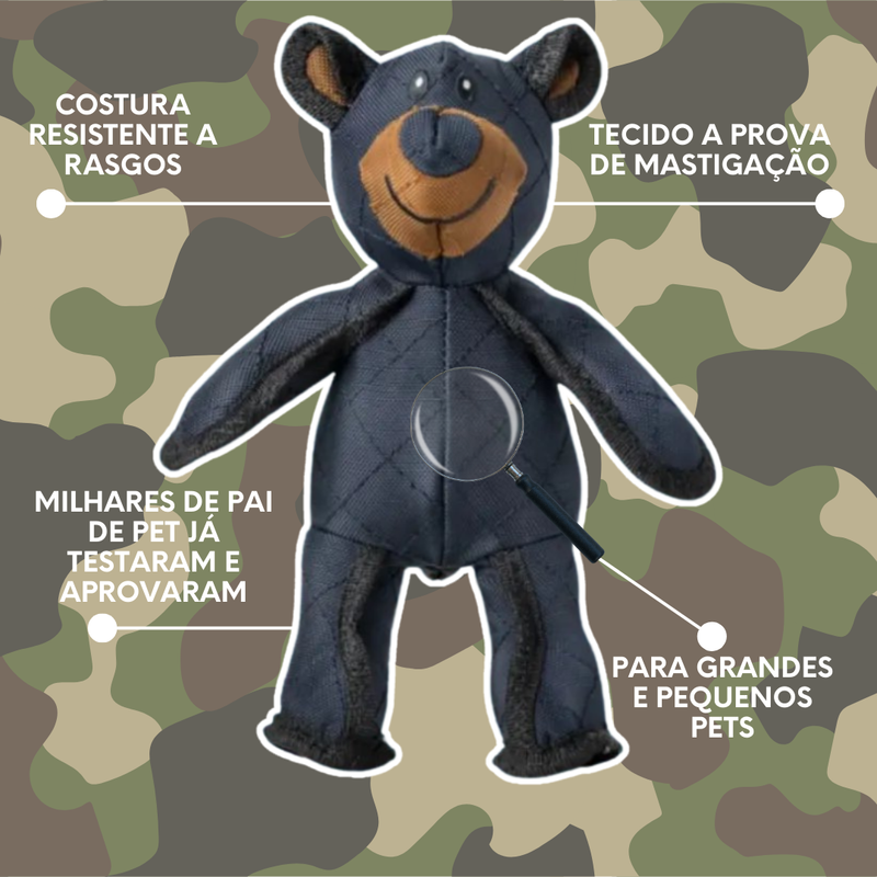 Ursinho Ultra Resistente UrsoCroc Extreme | O brinquedo mais resistente do seu dog