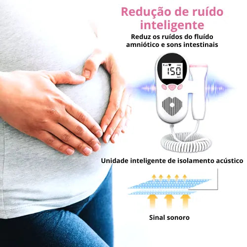 MyLittleAngel - Doppler Fetal Portátil [OUÇA OS BATIMENTOS CARDÍACOS DO SEU BEBÊ]