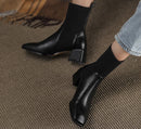 Bota Feminina Texana Western Dallas Cano Curto com Malha