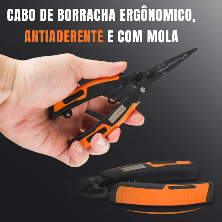 Alicate de Pesca ProFish | 7 funções em uma ferramenta