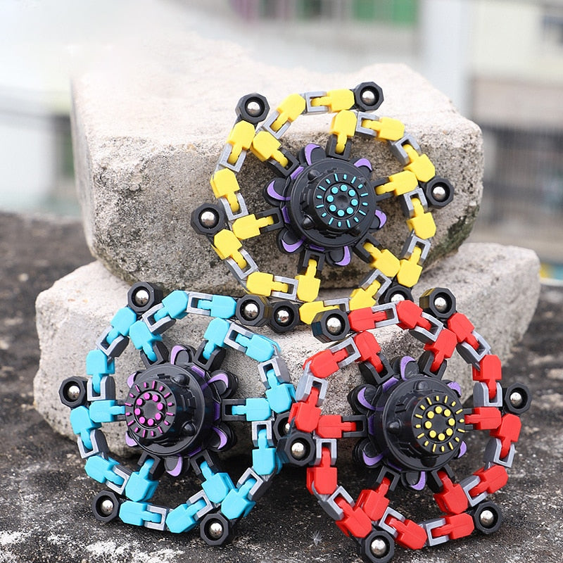 Spin Robot - Brinquedo Fidget Antistress Para Crianças
