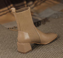 Bota Feminina Texana Western Dallas Cano Curto com Malha