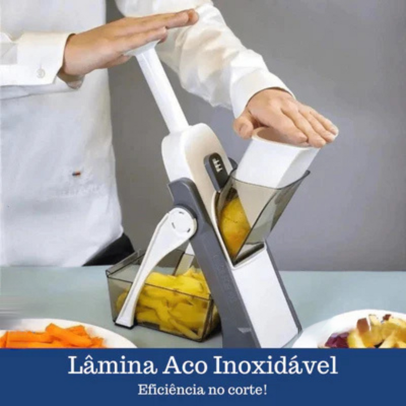 Cortador de Legumes Multifuncional QuickSlice | Corte com precisão e segurança