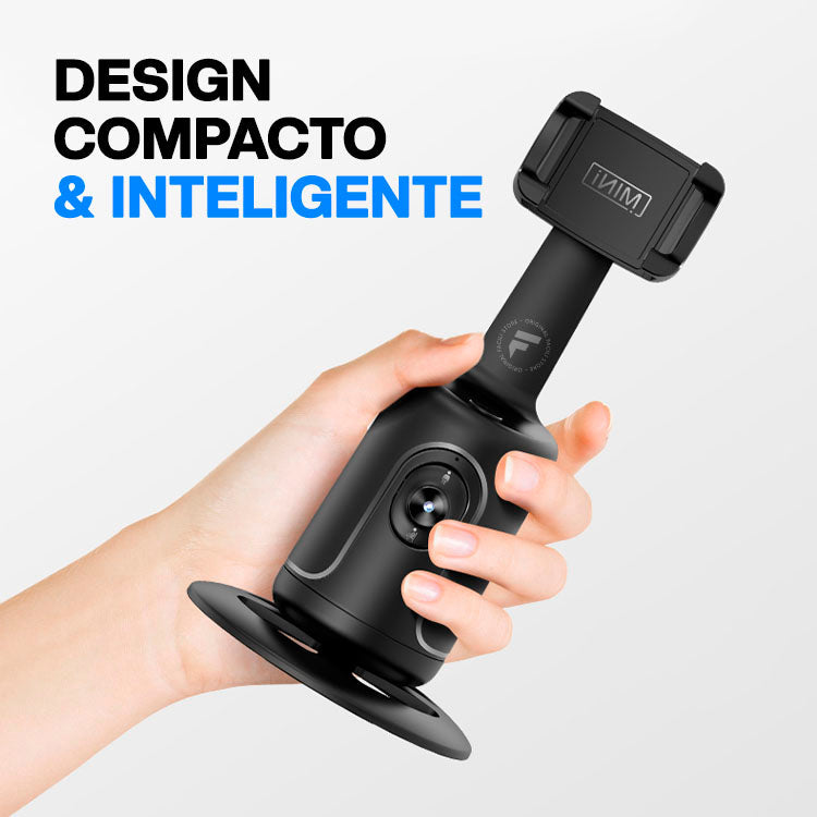Gimbal Inteligente MotionView Pro | Suporte Inteligente com IA e Rastreamento 360°