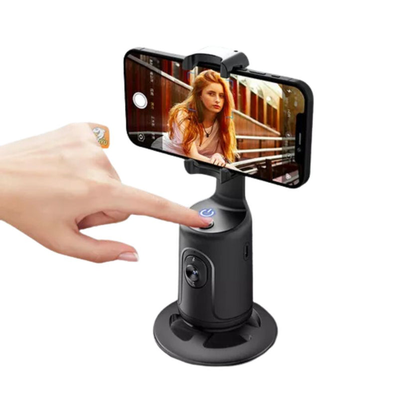 Gimbal Inteligente MotionView Pro | Suporte Inteligente com IA e Rastreamento 360°