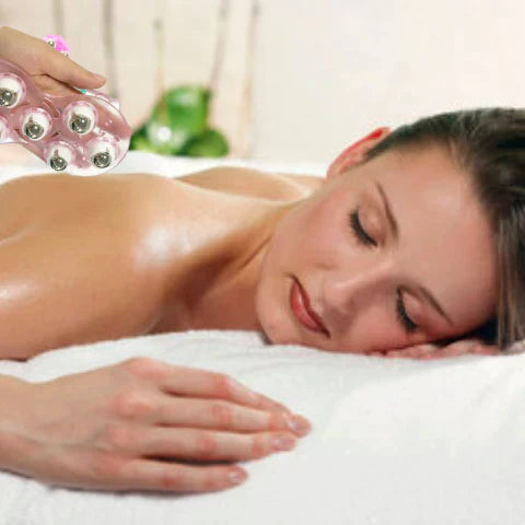 Revitaliza PRO - Luva Massageadora Ergonômica Profissional com 7 Esferas
