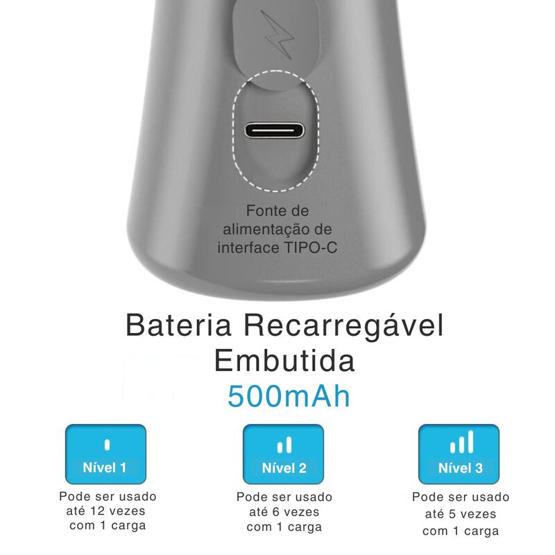 Nebulizador e Inalador QuietAir | Respire melhor em qualquer lugar