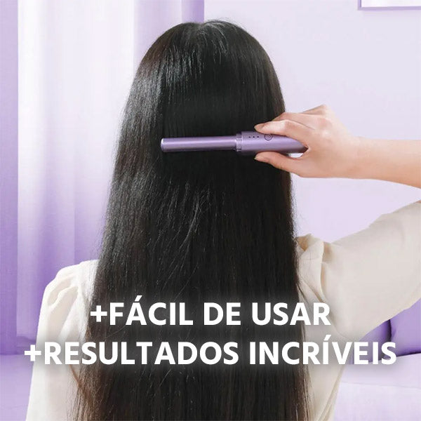 Pente Alisador 5 em 1 InfiniteGlam | Cabelos lisos e modelados com praticidade